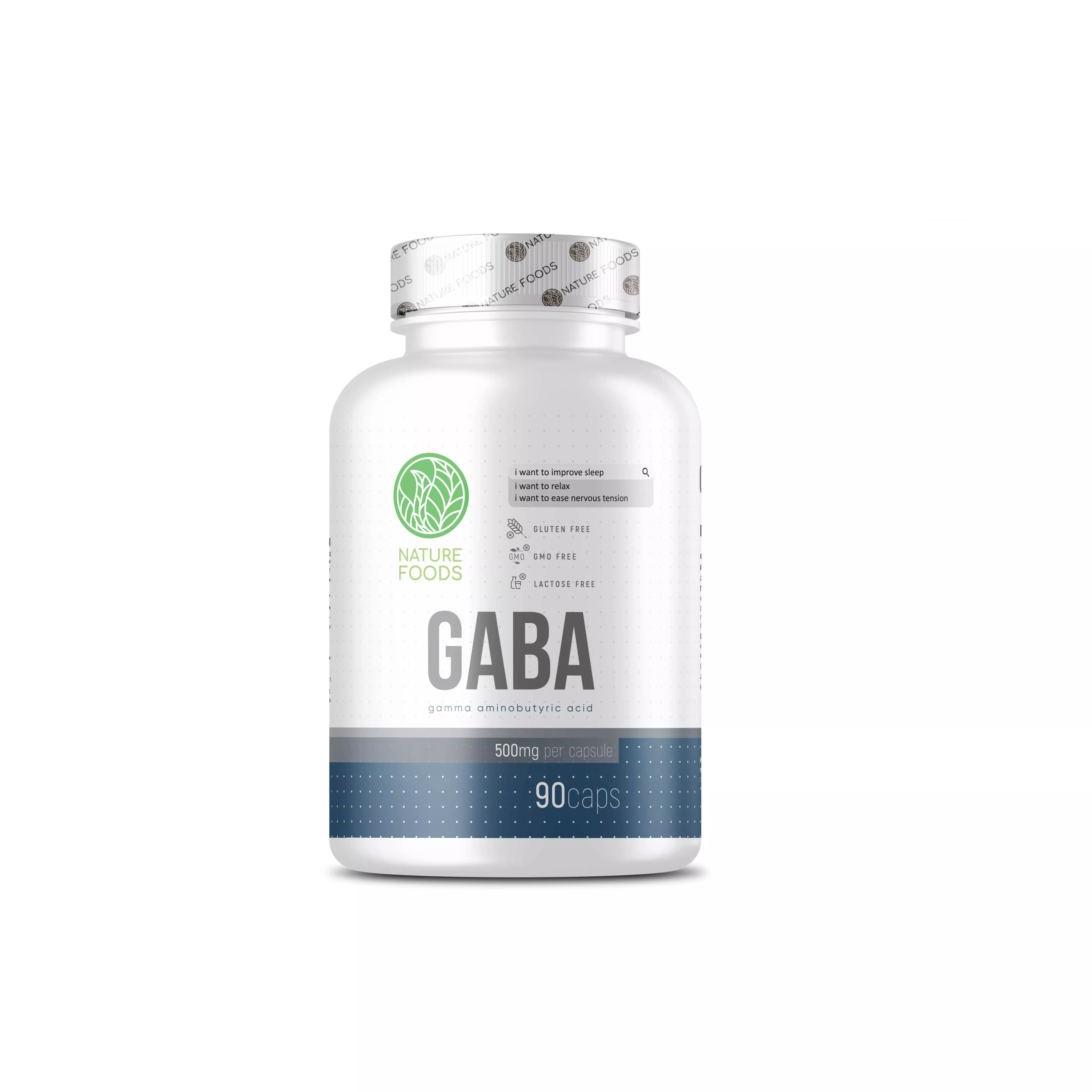 Nature Foods GABA 500mg 90caps