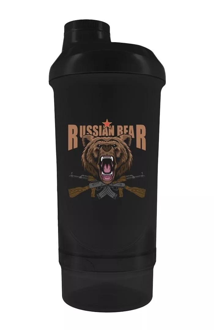 Russian Bear Шейкер (AK47) Smart 500ml+150ml
