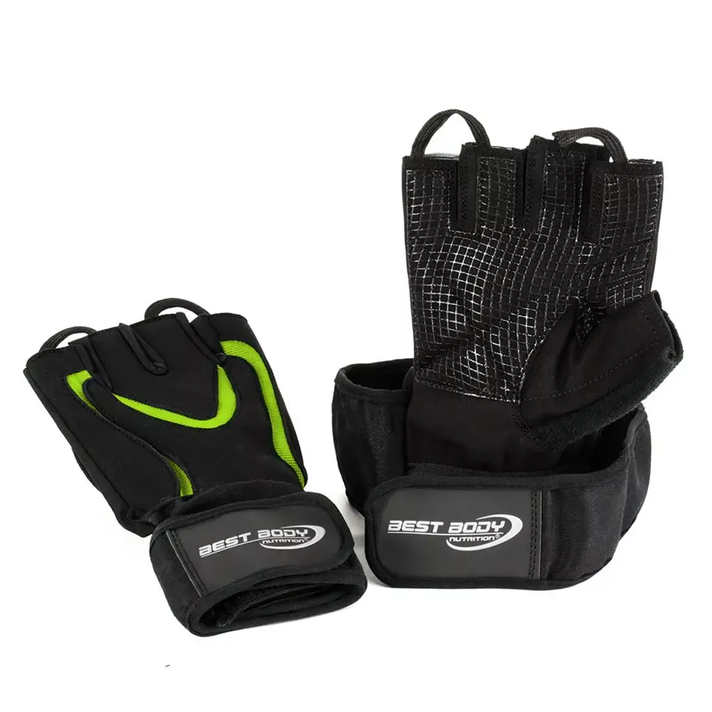 Best Body Перчатки с повышенной фиксацией и напульсником Top Grip 2.0 (Оранжевые)