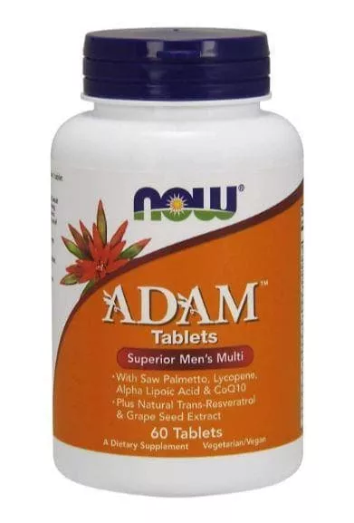 NOW ADAM Male Multi 60 tabs