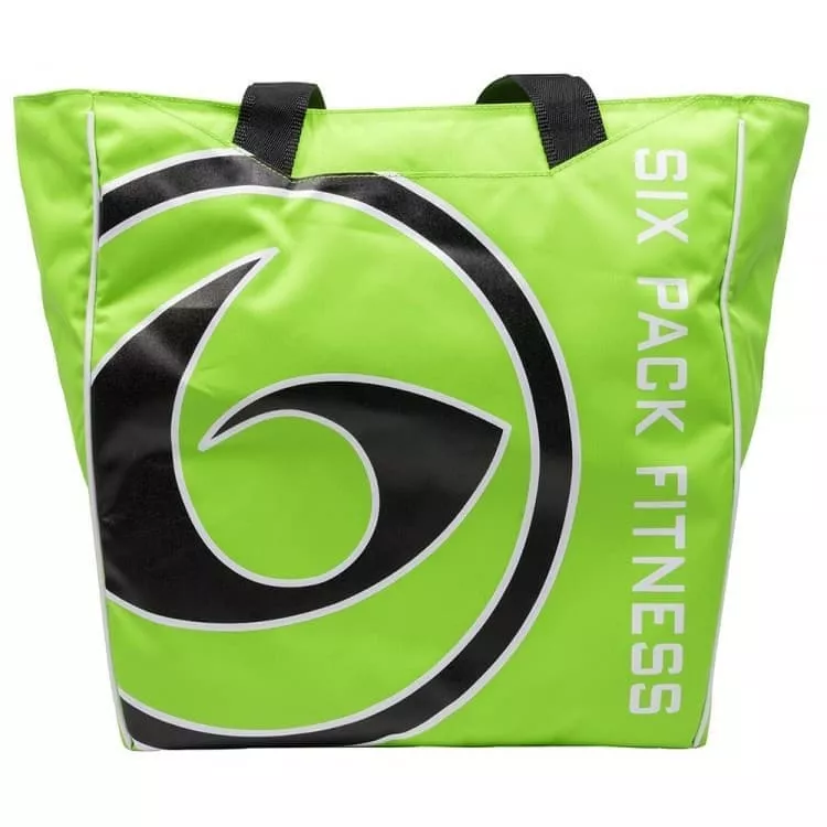 SPF Camille Tote Lime/Black