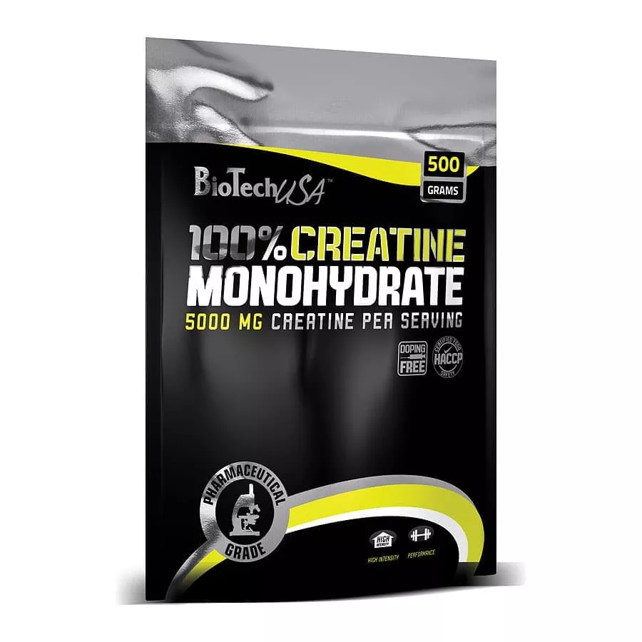 BioTech 100% Creatine Monohydrate (can) 500g