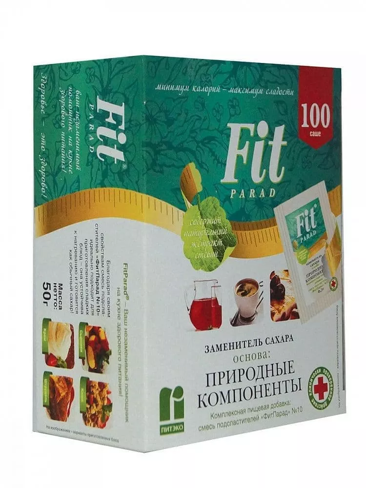 Fit Parad Заменитель Сахара №10 1serv