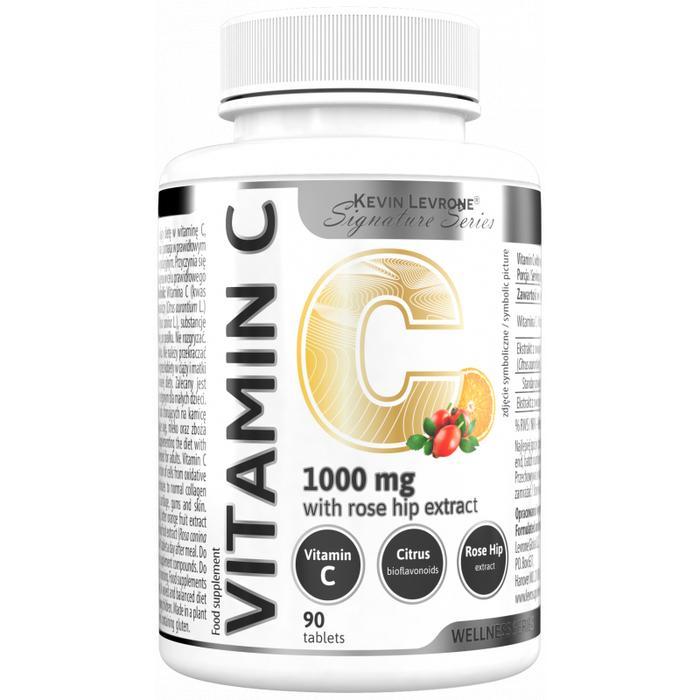 Kevin Levrone Wellness Series Vitamin C with Rose Hip Extract 90 tabs фото