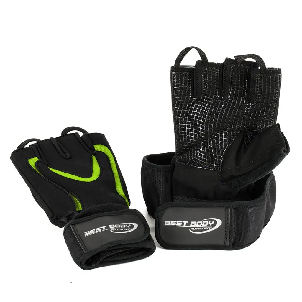 Best Body Перчатки с повышенной фиксацией и напульсником Top Grip 2.0 (Оранжевые)
