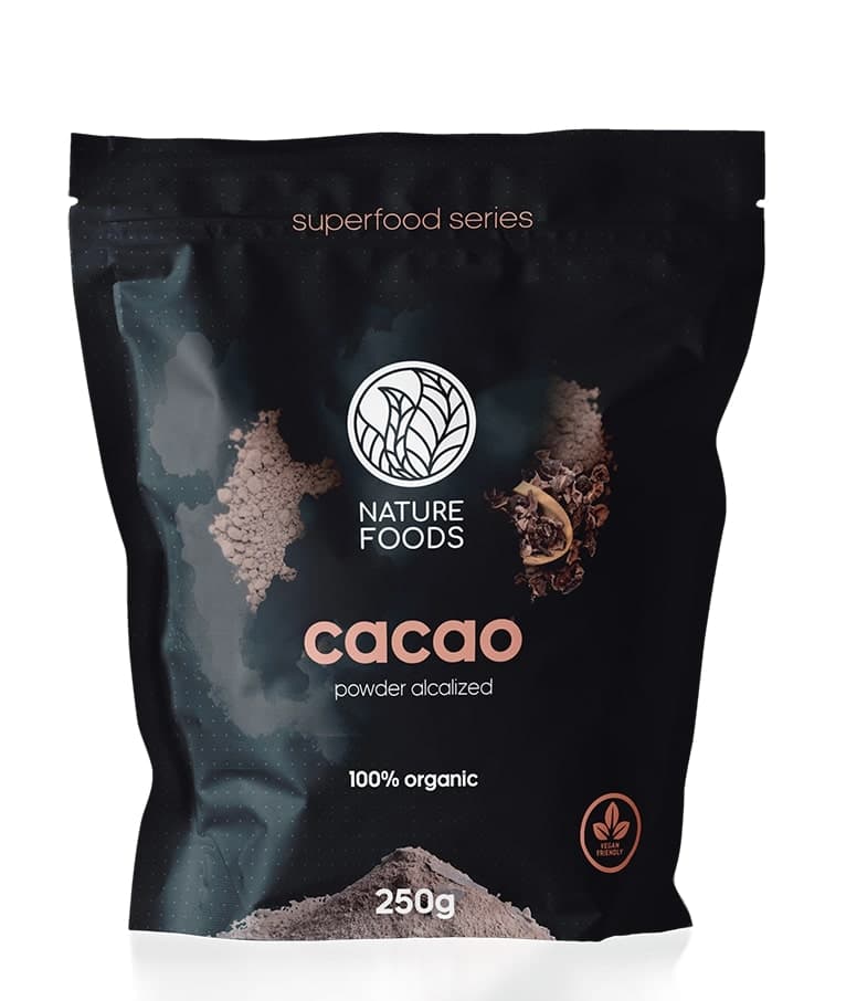 Nature Foods Cacao Powder Alcalized 250g фото