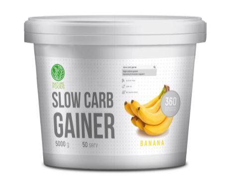 Nature Foods Slow Carb Gainer 5000g Ведро фото