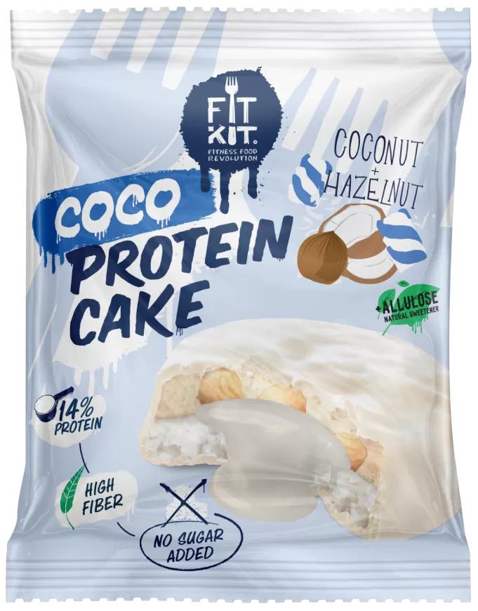 Fit Kit Coco Cake 90g (x8) фото