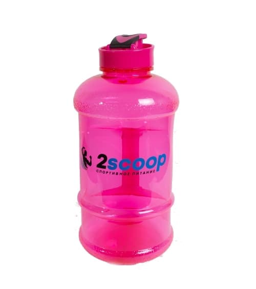 2scoop Бутыль 1.3 L крышка щелчок (Розовый)