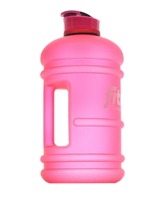 FitRule Бутыль прорезиненная крышка щелчок 2,2L (Розовая) фото