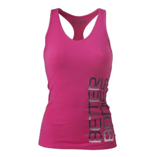 Better Bodies Fitness rib T-майка, розовая фото