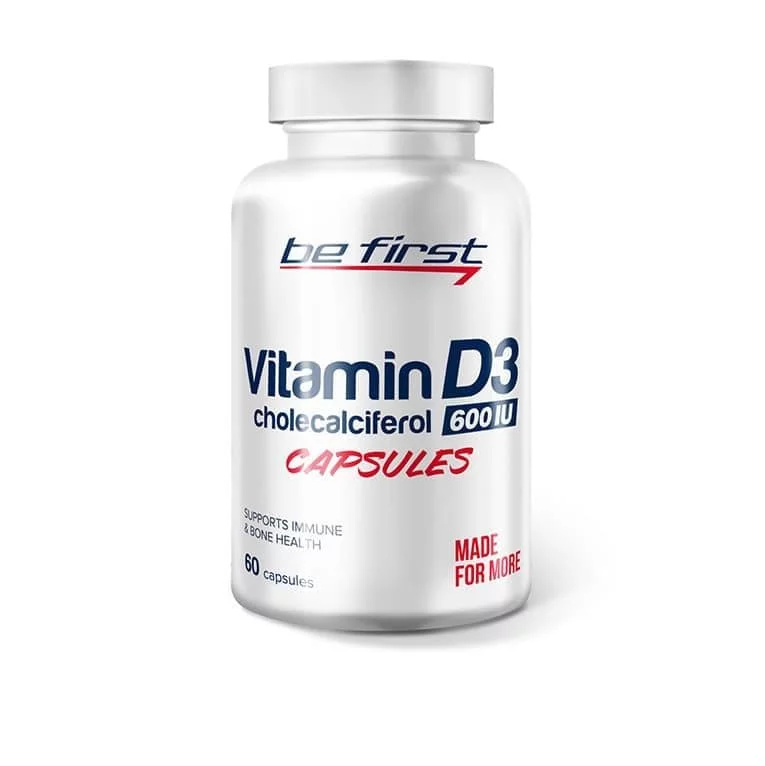 BeFirst Vitamin D3 60 caps фото