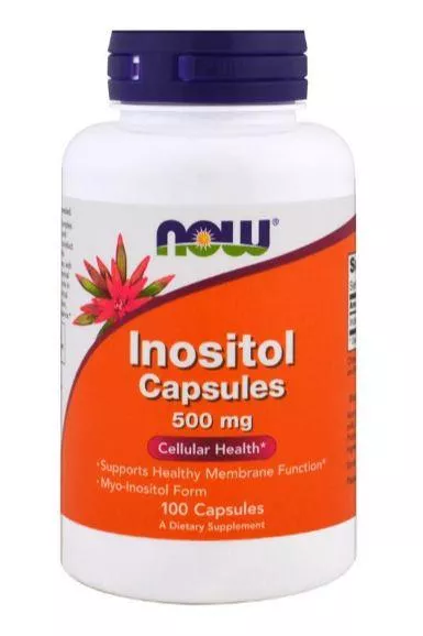NOW Inositol 500 mg 100 vcaps фото