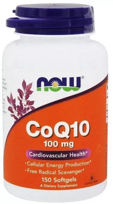 NOW CoQ10 100 mg 150 sgels фото