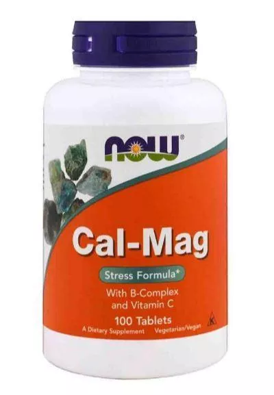 NOW Cal-Mag Stress 100 tabs фото
