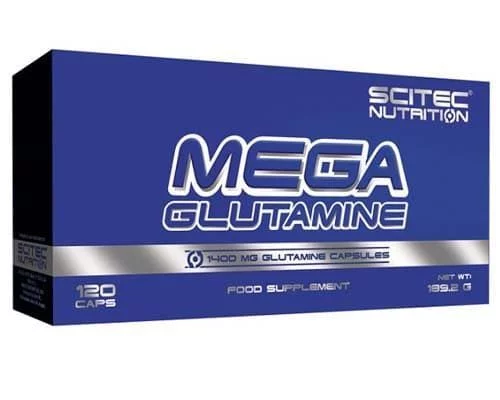 Scitec Mega Glutamine 120 caps фото